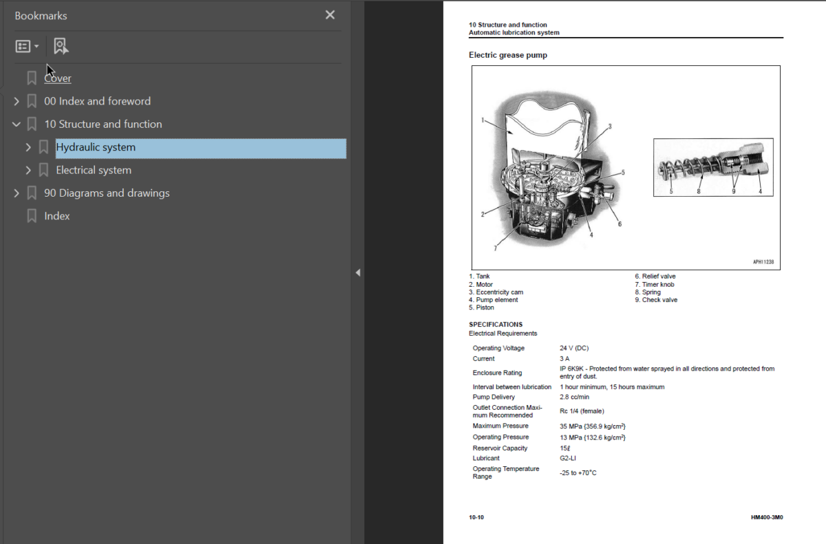 Komatsu HM400-3M0 (5001 and up) Shop Manual