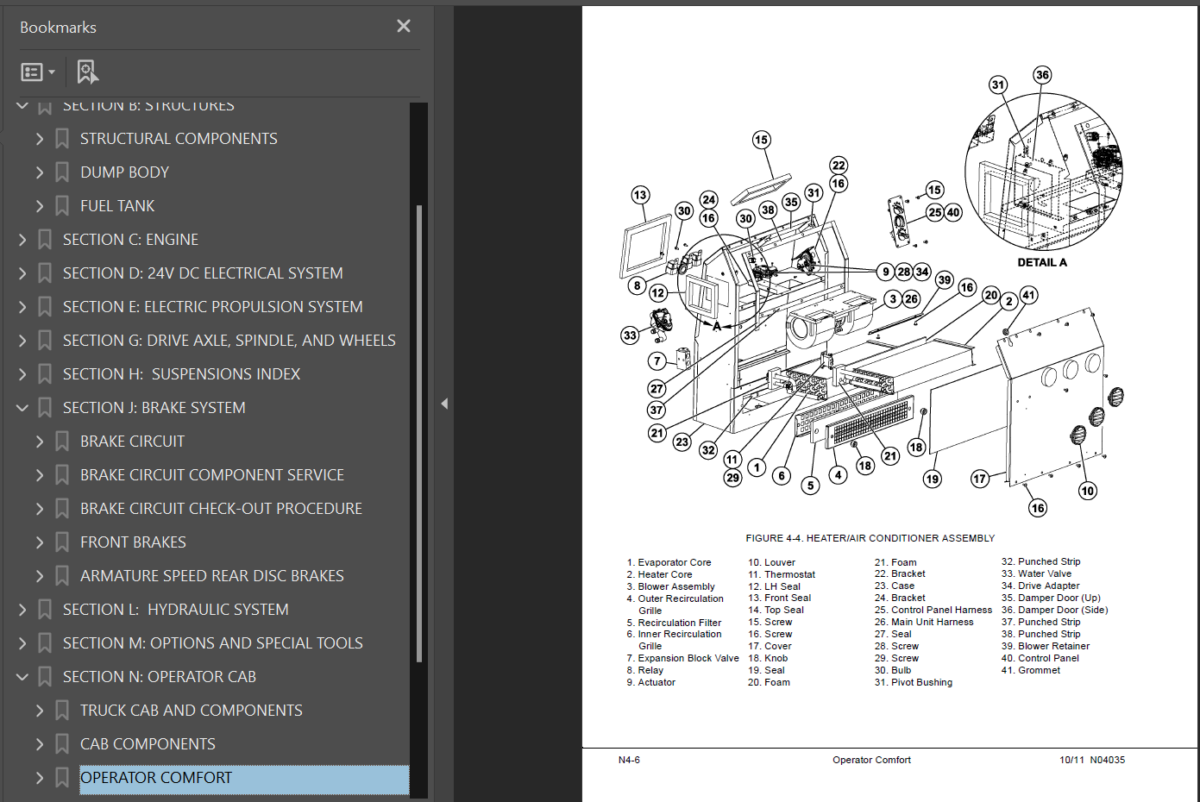 Komatsu 830E-1AC (A30210 - A30239) Shop Manual