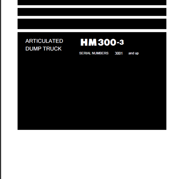 HM300-3 Field Assembly Instruction