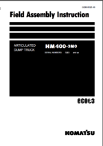 HM400-3EM0 Field Assembly Instruction