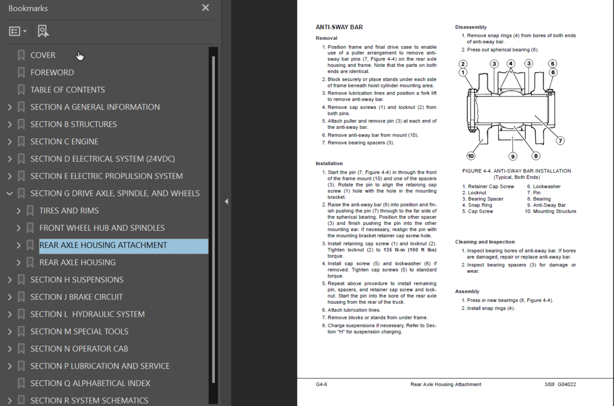 Komatsu 830E-1AC (A30072 - A30078) Shop Manual