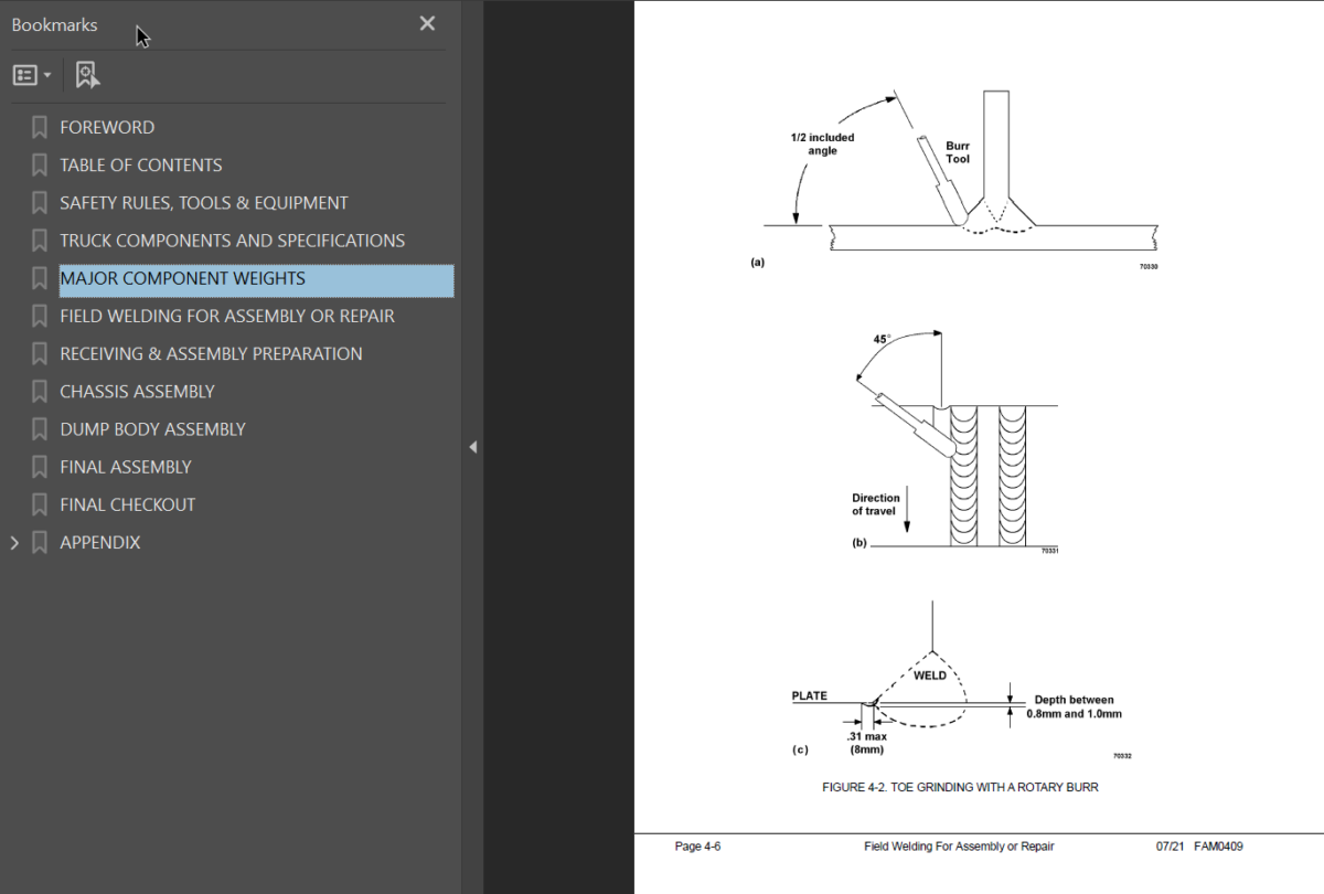 Komatsu 980E-5 Field Assembly Manual (980E-5 A50003 and up)