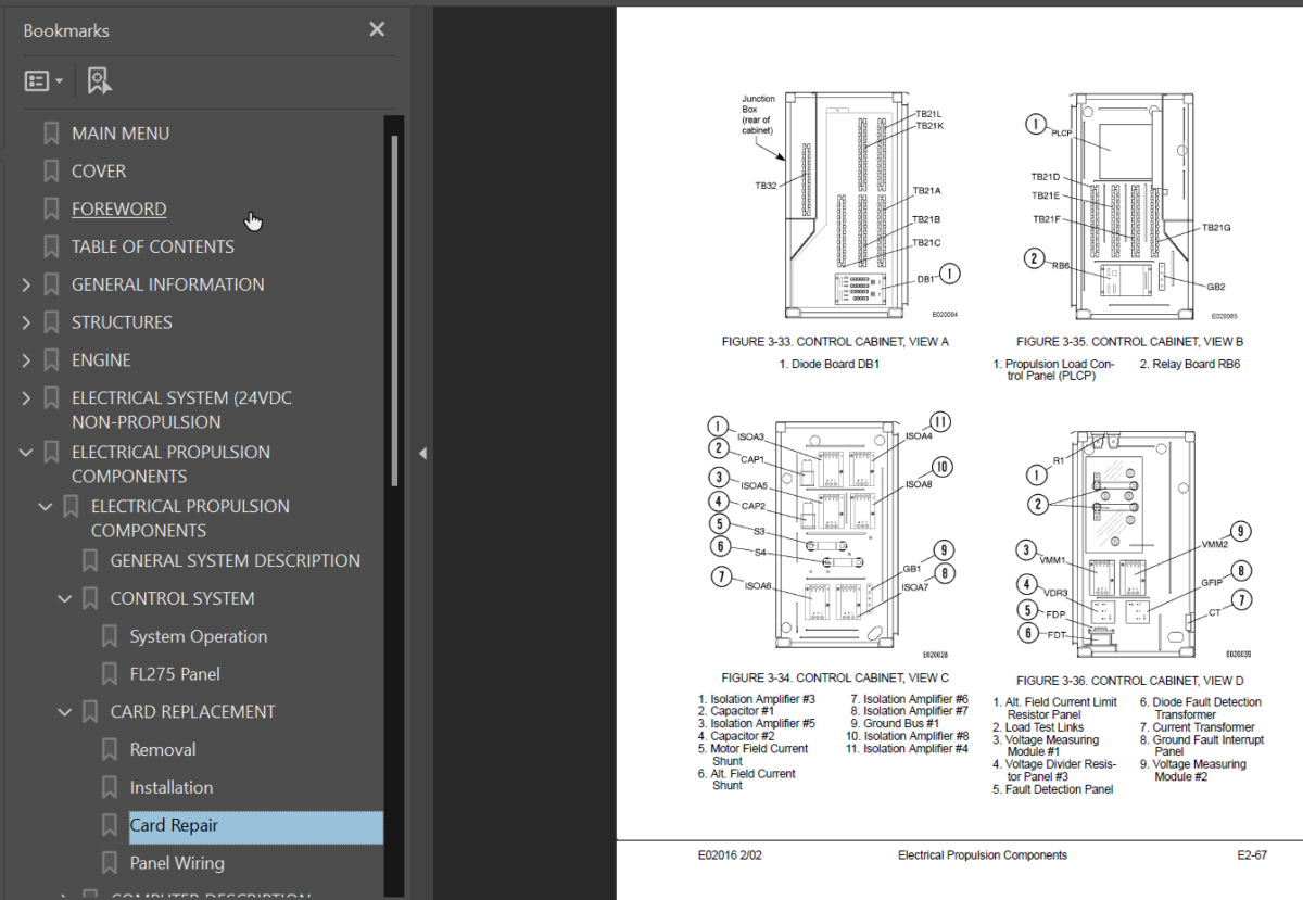 Komatsu 830E (A30733 - A30815) Shop Manual