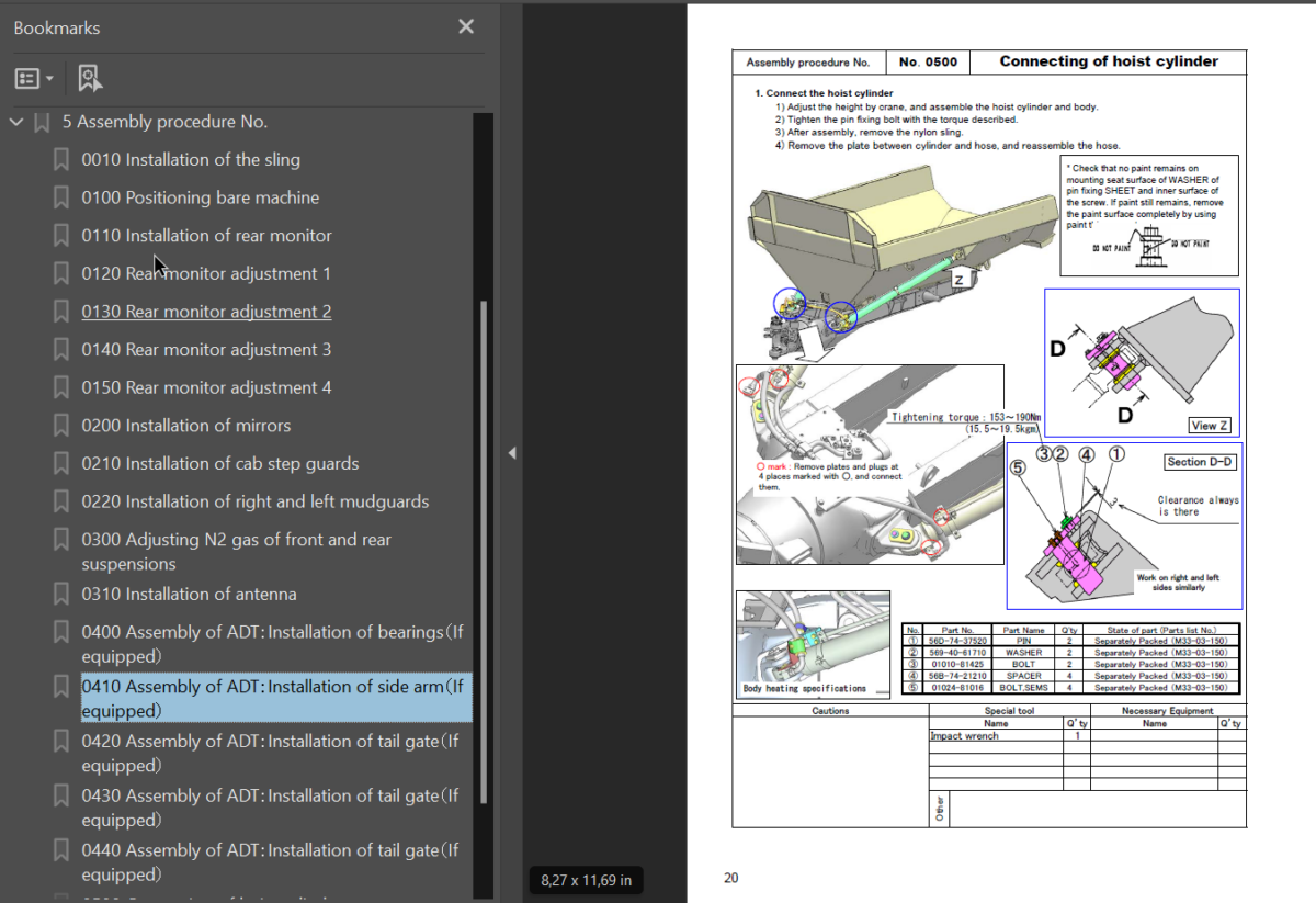 HM300-3 Field Assembly Instruction