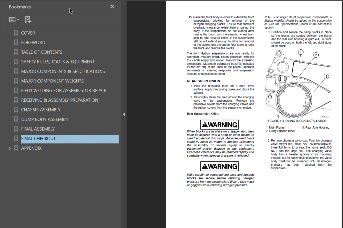 Komatsu 930E-4 (A30750 - A31001) Shop Manual