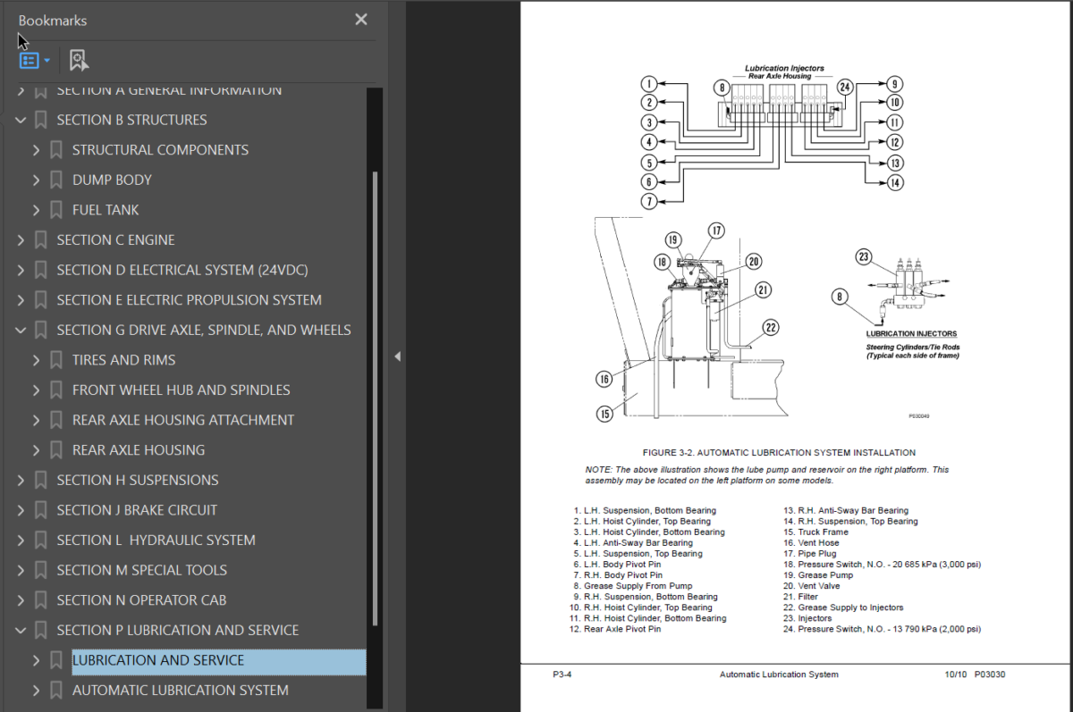 Komatsu 830E-1AC (A30072 - A30078) Shop Manual