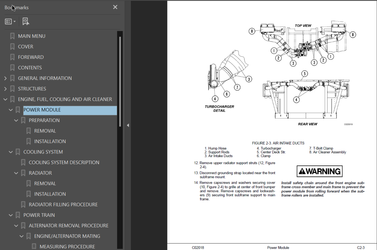 Komatsu 830E (A30625 thru A30649) Shop Manual