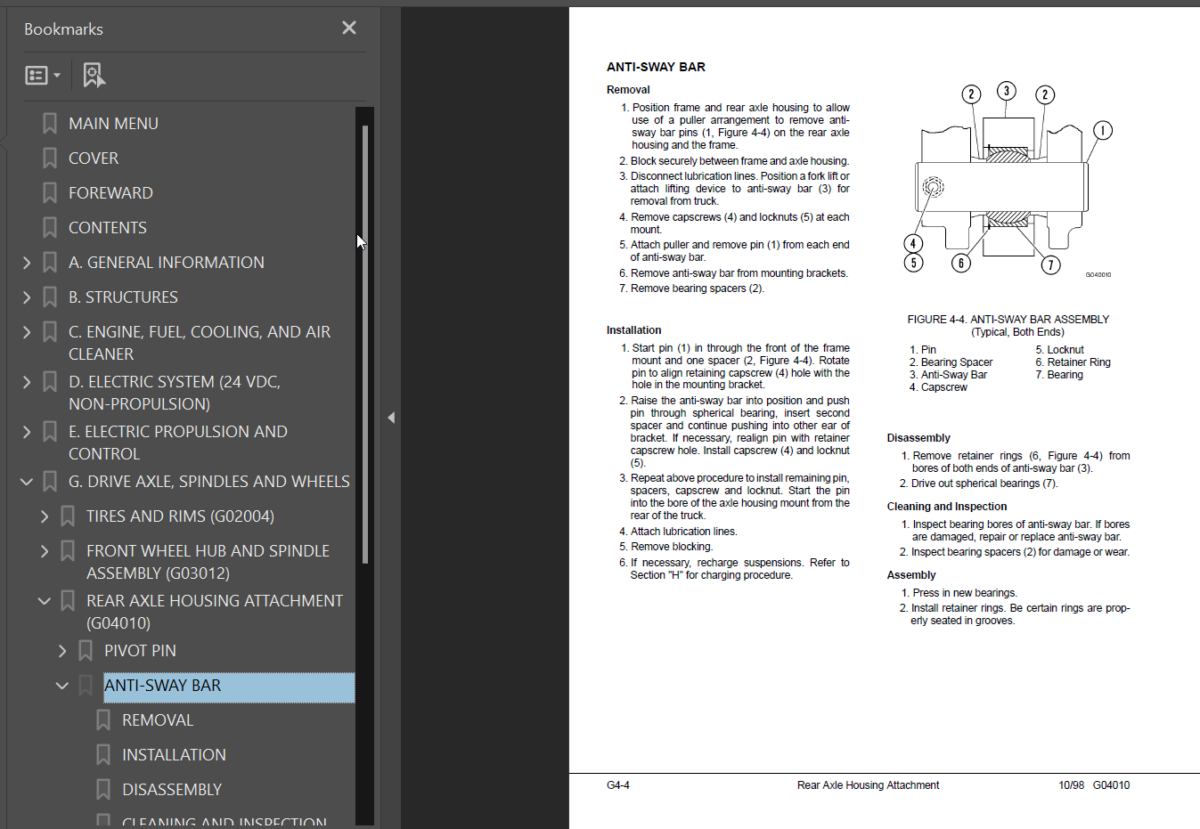 Komatsu 730E (A30225 and A30226) Shop Manual