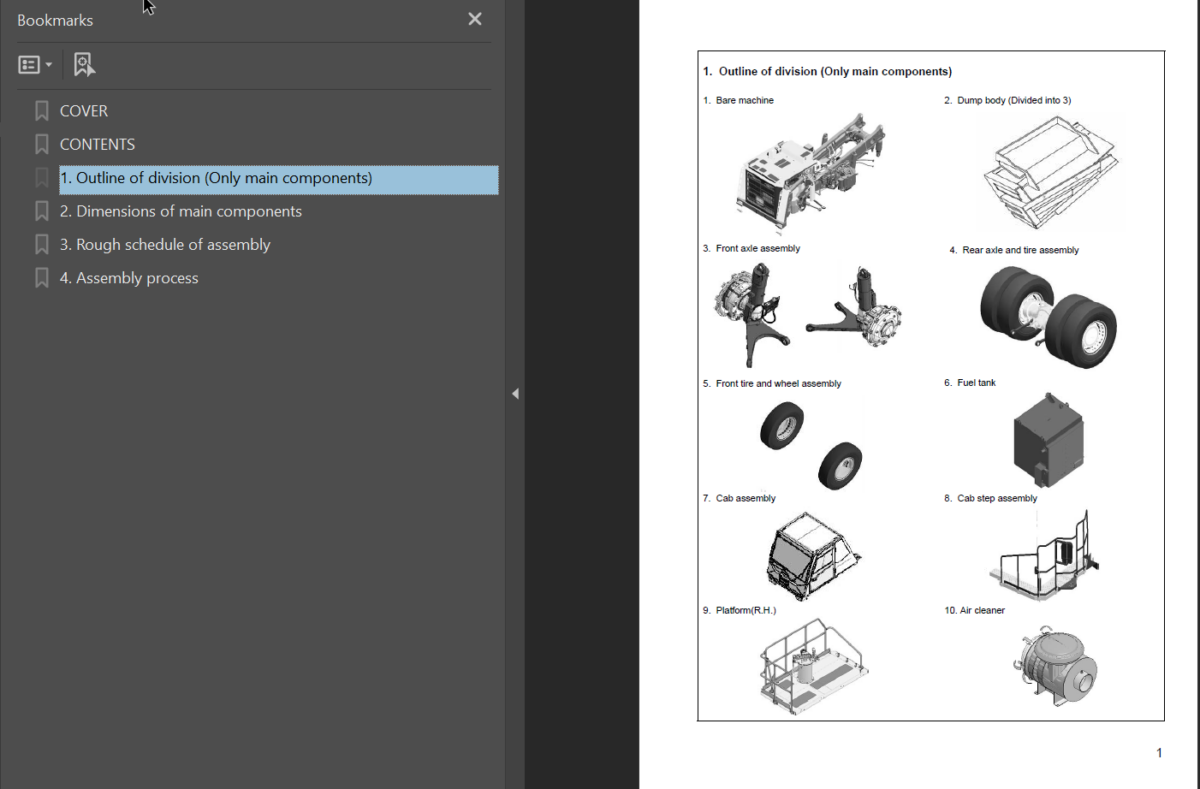 HD785-7 Field Assembly Instruction (8393 and up)