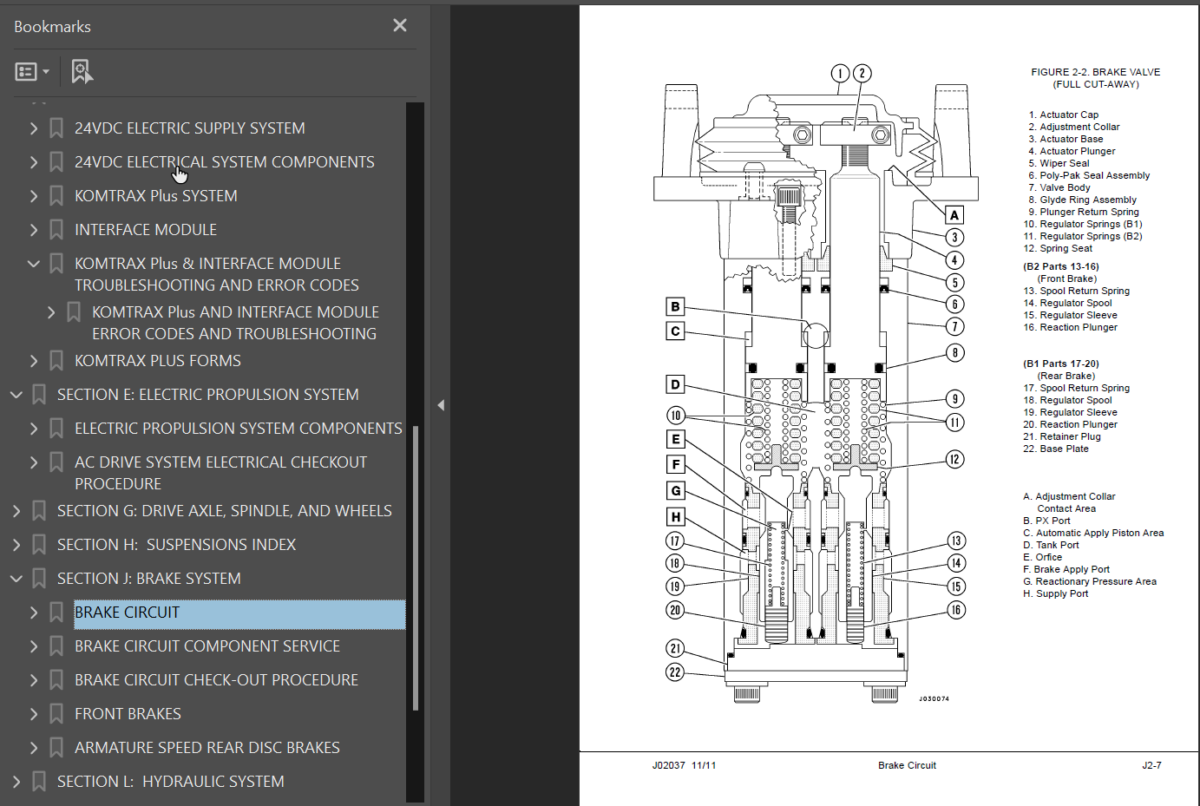 Komatsu 830E-1AC (A30240 - A30560) Shop Manual