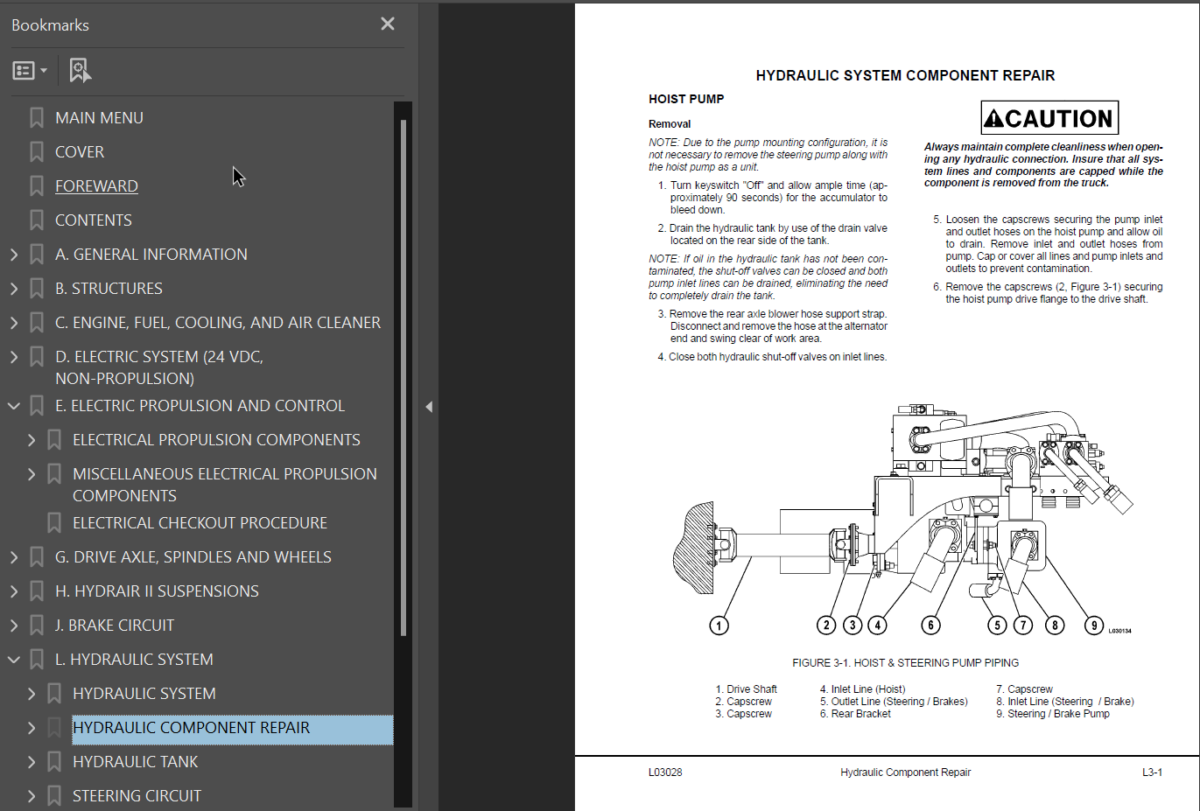 Komatsu 730E (A30133-A30180) Shop Manual