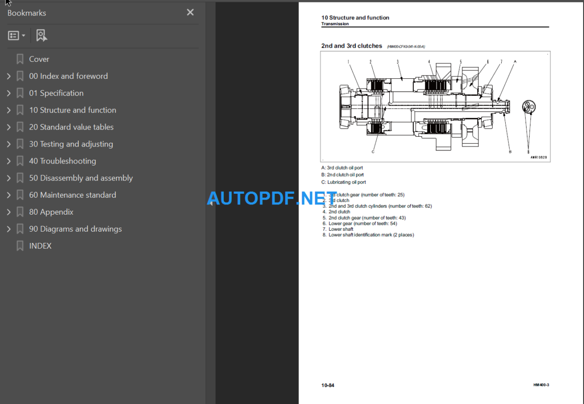 HM400-3 Shop Manual