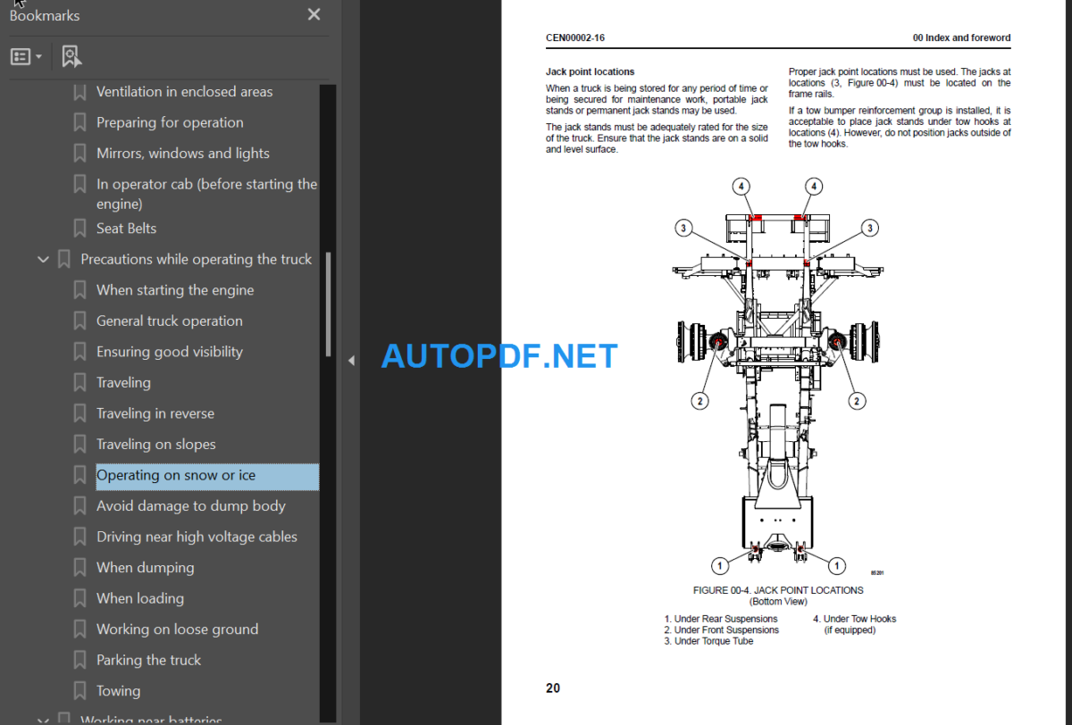 Komatsu 730E-8 (A40018 - A40034 A40041 - A40044 A40065 A40066) Shop Manual