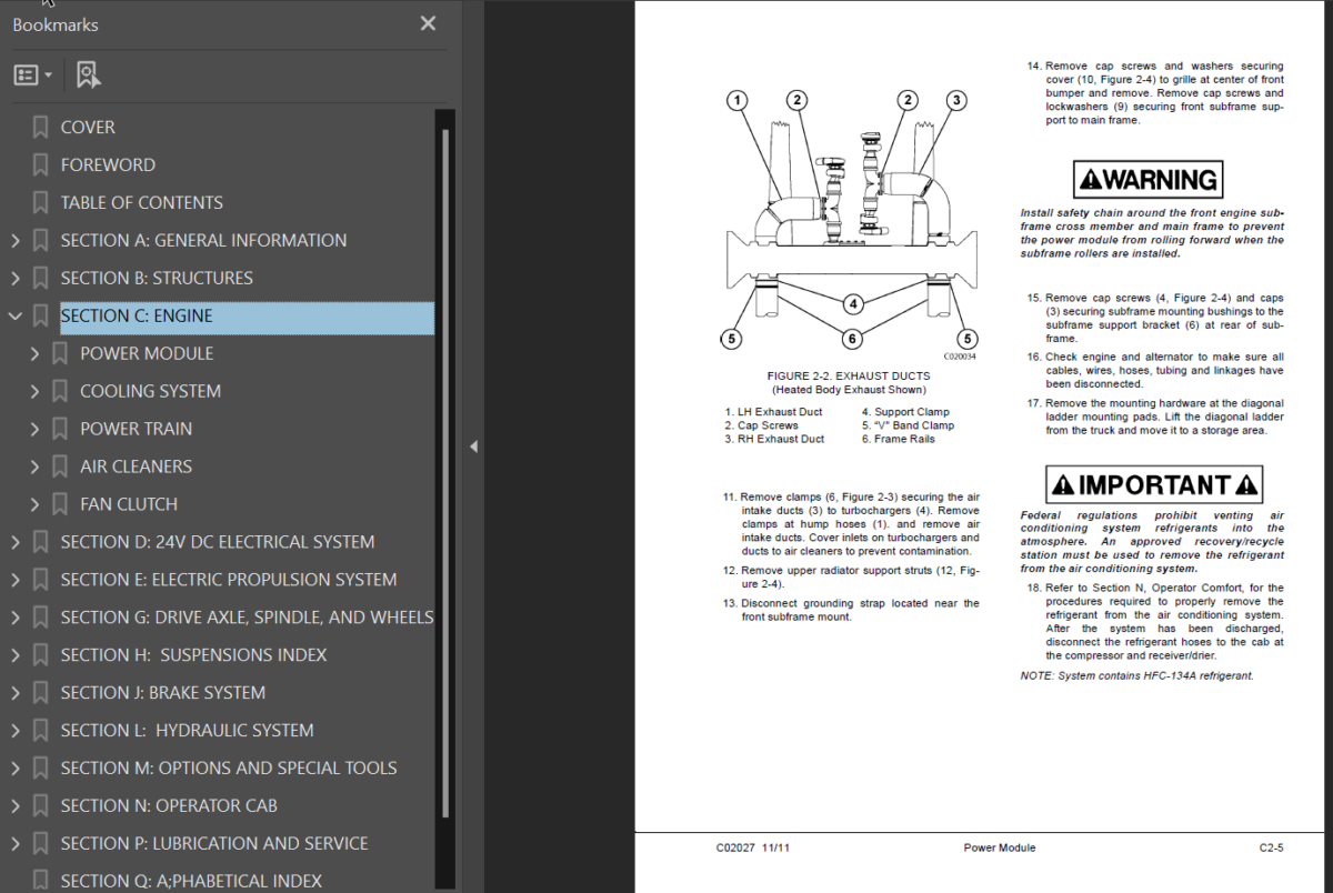 Komatsu 830E-1AC (A30461-A30546 TIER II) Shop Manual