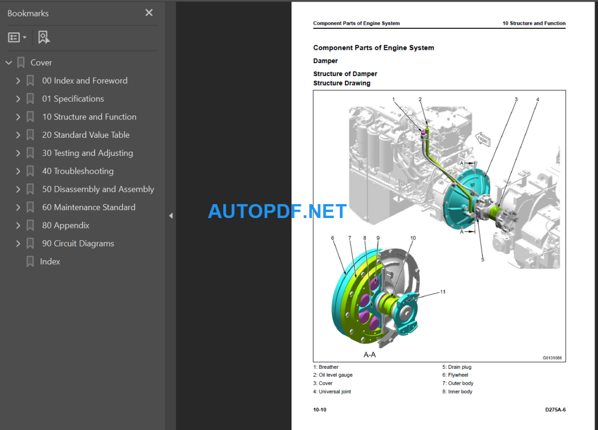 D275A-6 Shop Manual