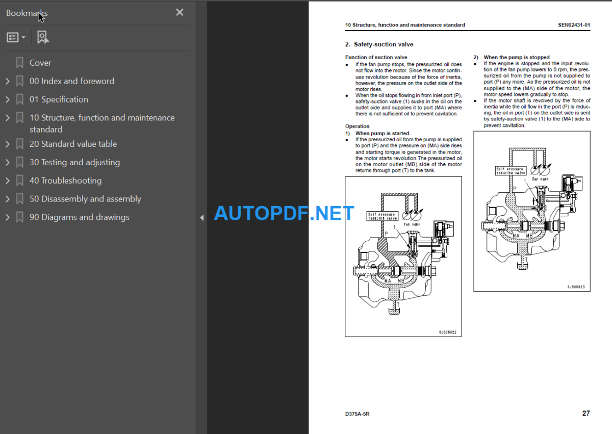 D375A-5R Shop Manual (55001 and up)