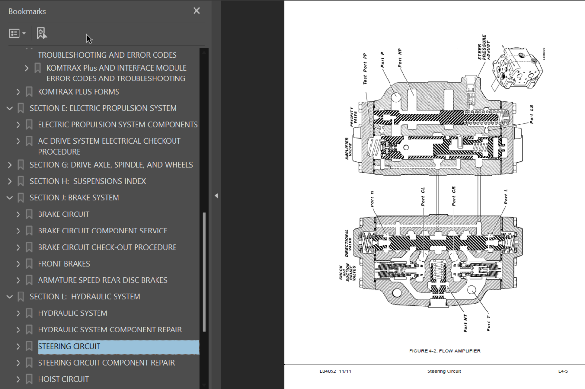 Komatsu 830E-1AC (A30240 - A30560) Shop Manual