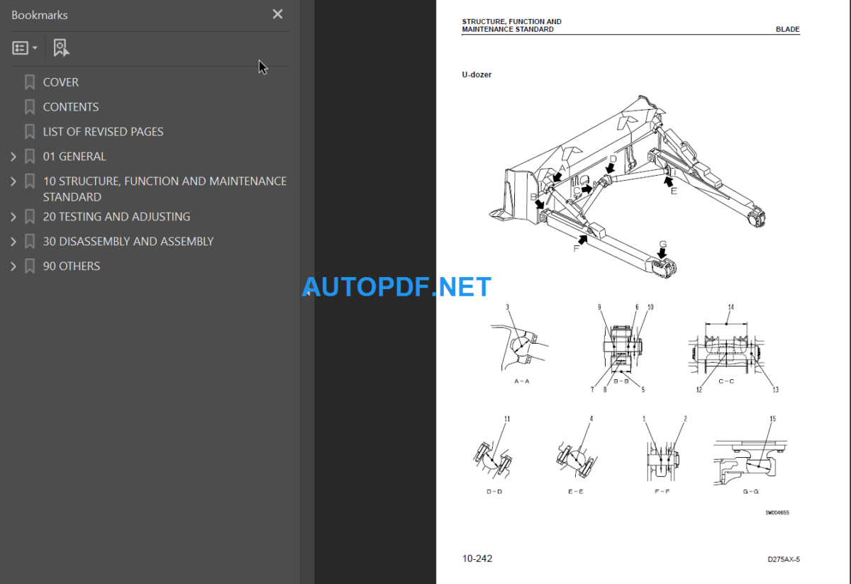 D275AX-5 Shop Manual (20001 and up)