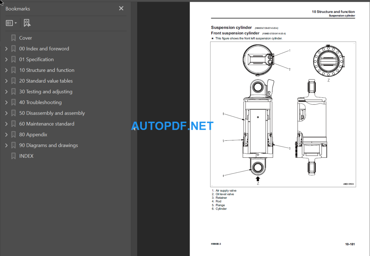 HM400-3 Shop Manual