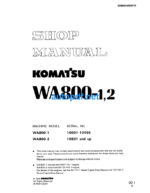 WA800-1 WA800-2 Shop Manual