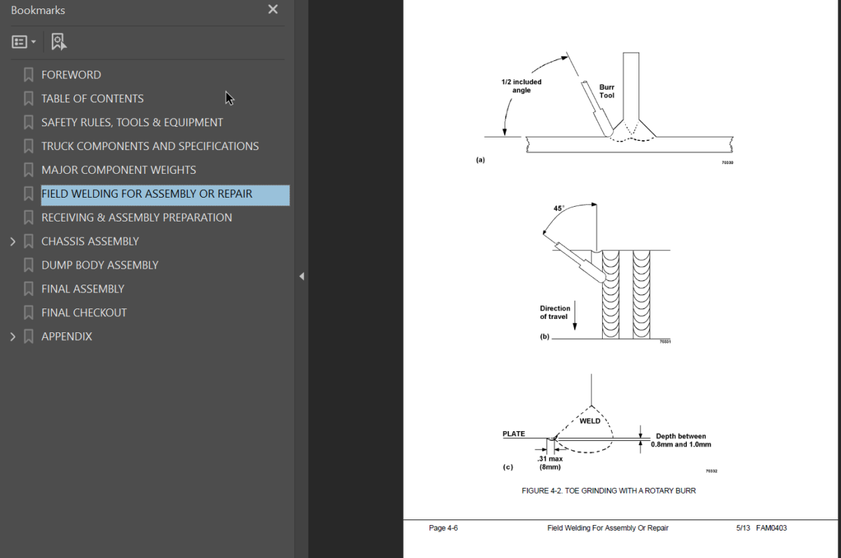 Komatsu 930E-5 Field Assembly Manual (A40067 - A40127)