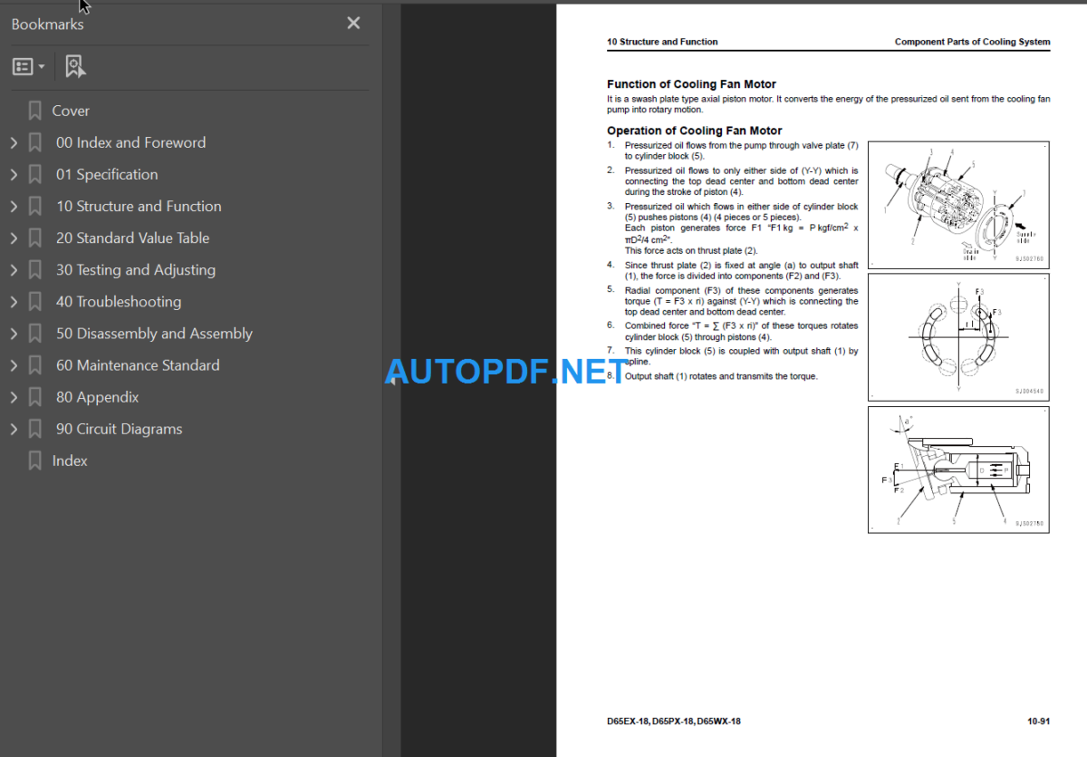 D65EX-18 D65PX-18 D65WX-18 Shop Manual