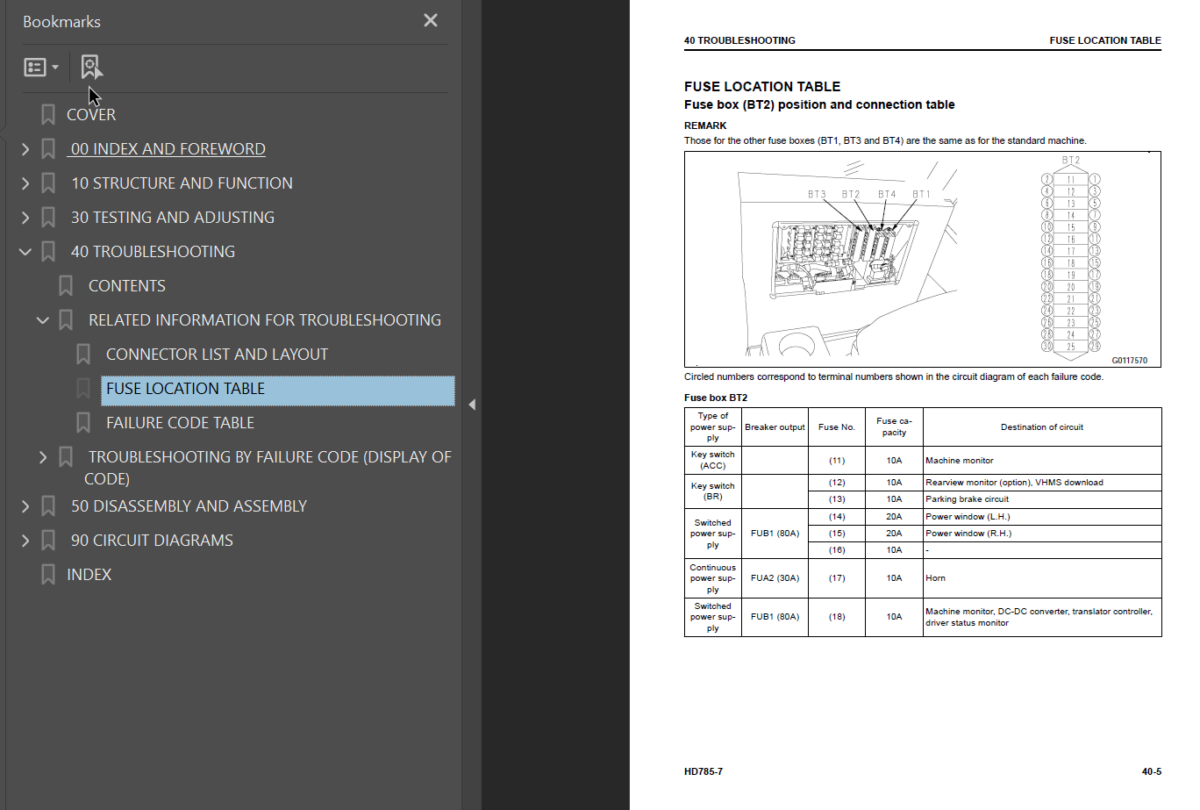 HD785-7 (30001 and up) Shop Manual