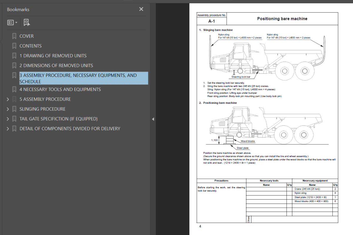 HM350-1 Galeo Field Assembly Instruction