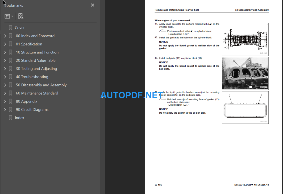 D65EX-18 D65PX-18 D65WX-18 Shop Manual