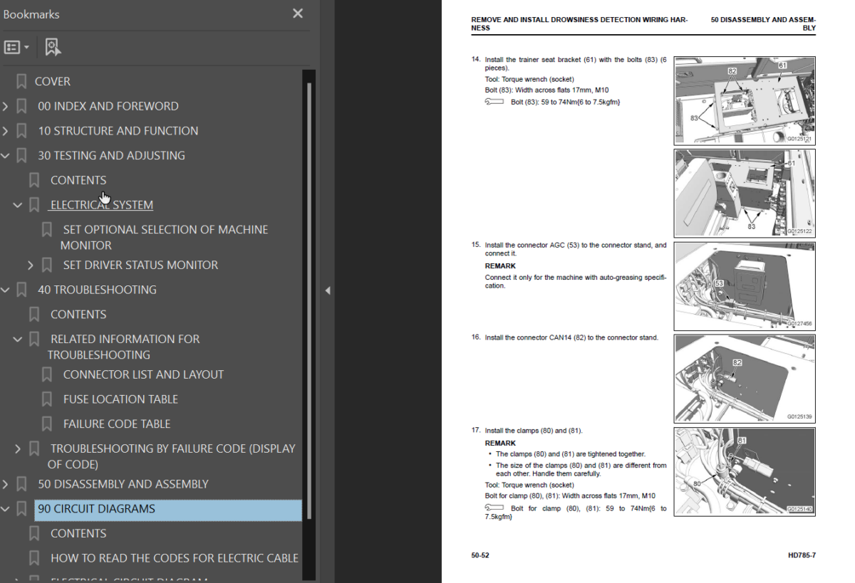 HD785-7 (30001 and up) Shop Manual