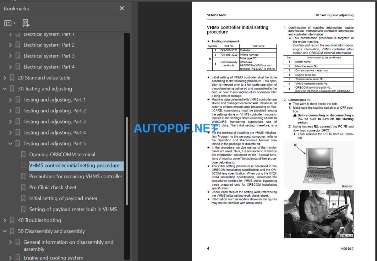 HD785-7 (A10001 & UP) Shop Manual