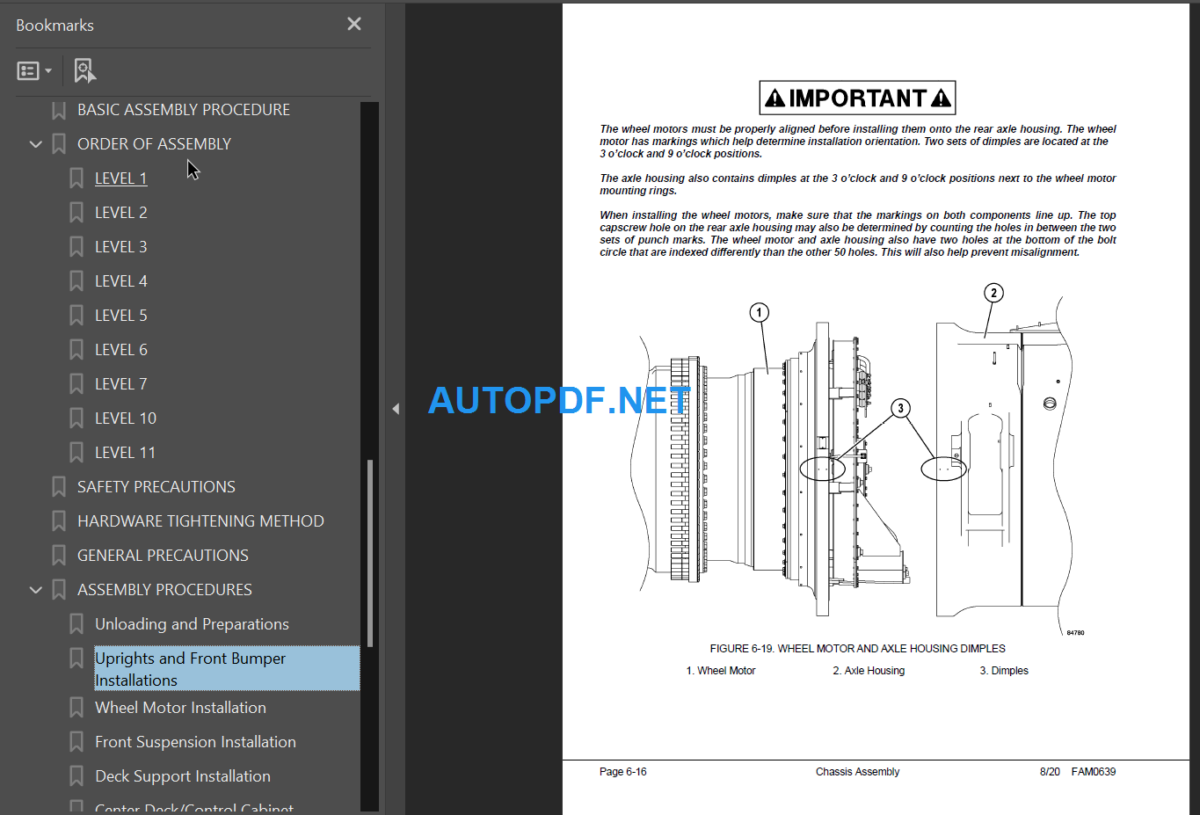 Komatsu 730E-8 SN A40004-A40014 Shop Manual