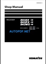 D65EX-18 D65PX-18 D65WX-18 Shop Manual (90997 and up)