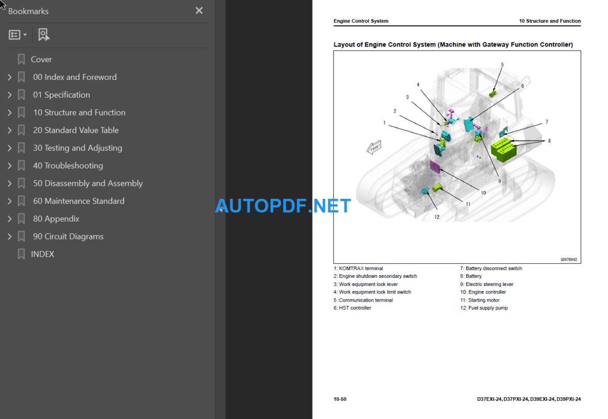 D37EXi-24 D37PXi-24 D39EXi-24 D39PXi-24 Shop Manual