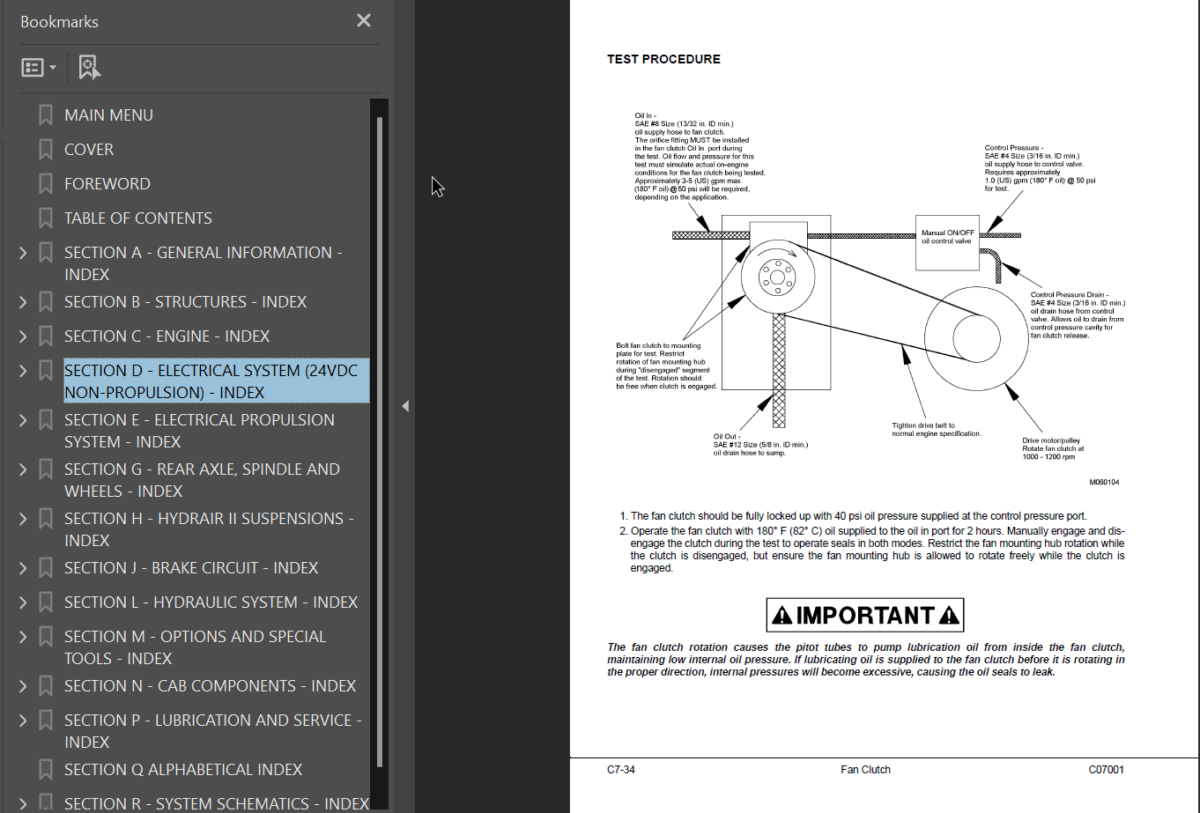 Komatsu 930E-2 (A30156 thru A30180 w MTUDDC 4000 Engine) Shop Manual