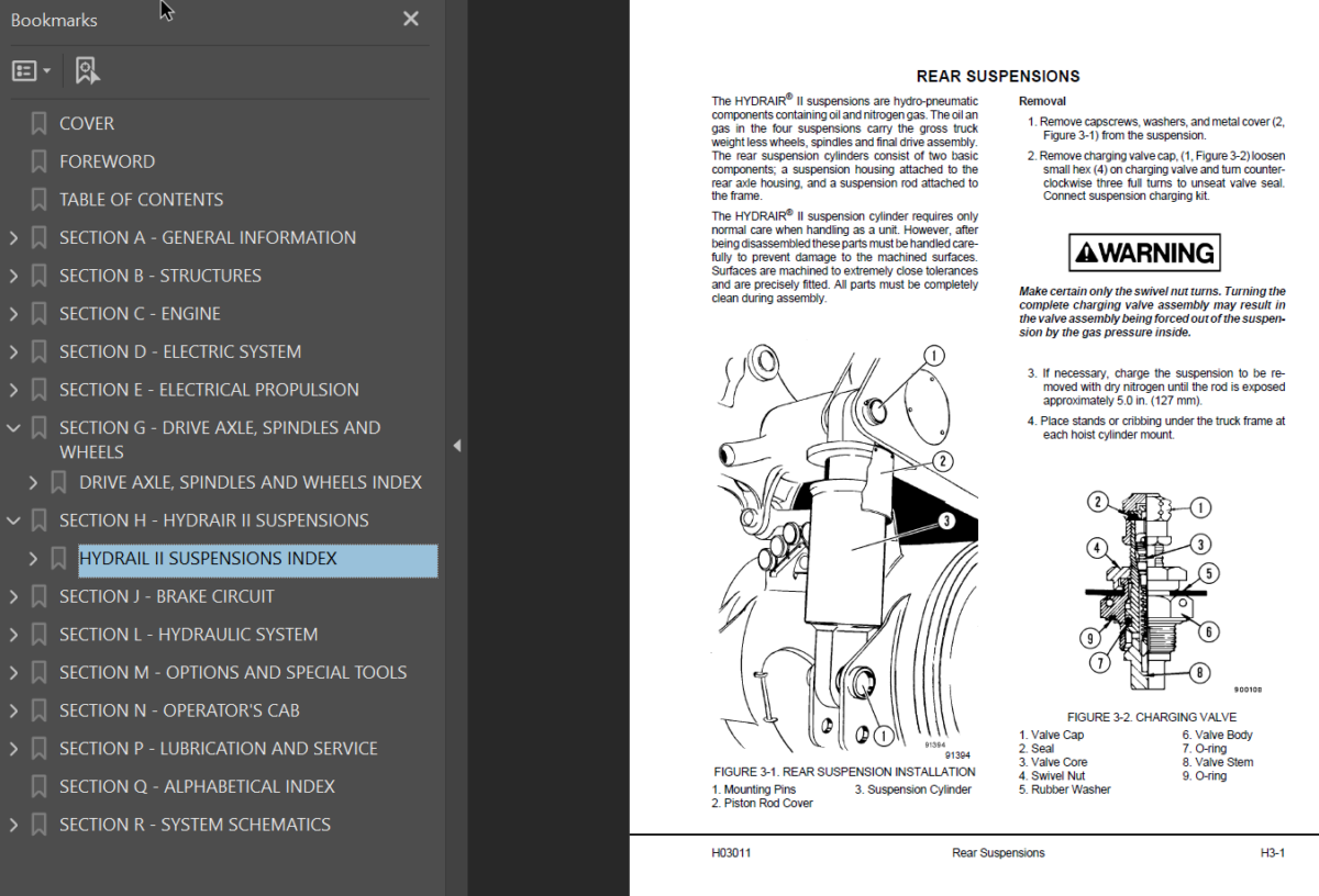 Komatsu 830E (A30607 - A30624) Shop Manual