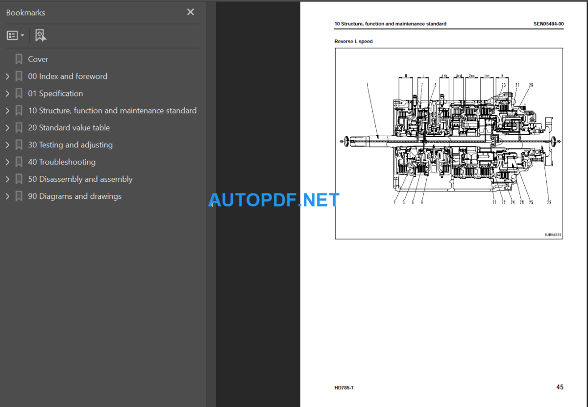 HD785-7 (-40DEGREE) Shop Manual