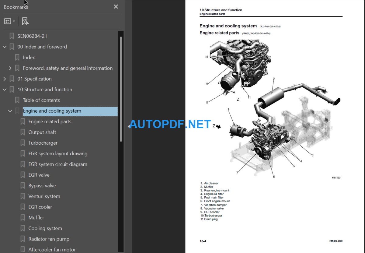 HM400-3M0 Shop Manual