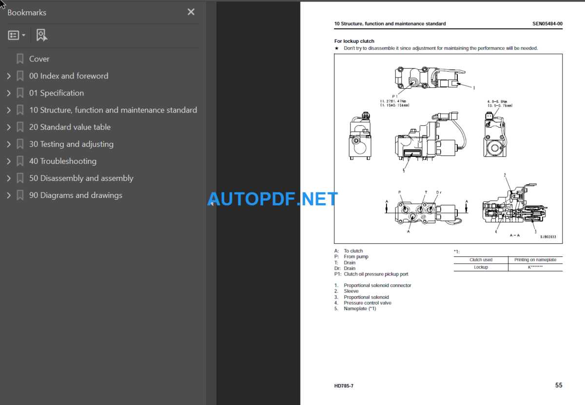 HD785-7 (-40DEGREE) Shop Manual