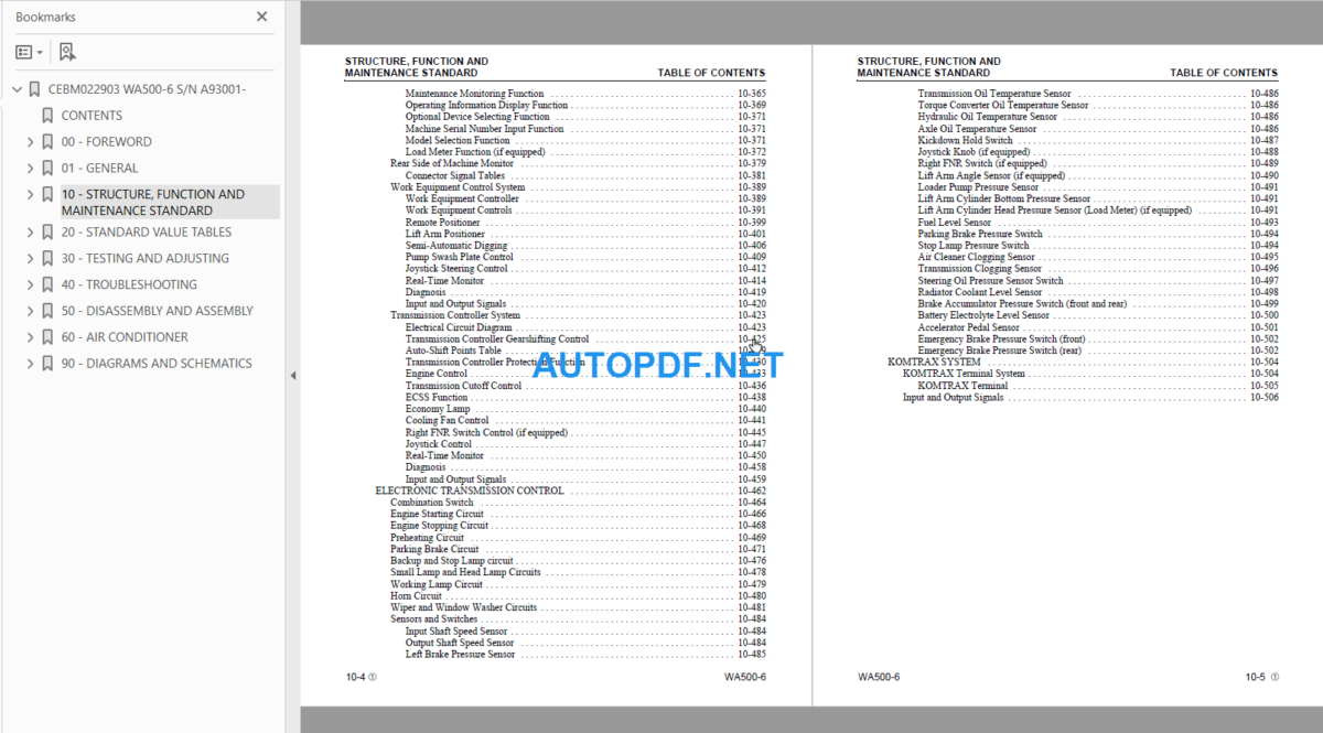 WA480-8E0 Shop Manual