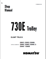 Komatsu 730E TROLLEY (A30431 A30432 A30460 A30461 A30463 A30464 & A30467 - A30469) Shop Manual