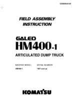 HM400-1 Galeo Field Assembly Instruction