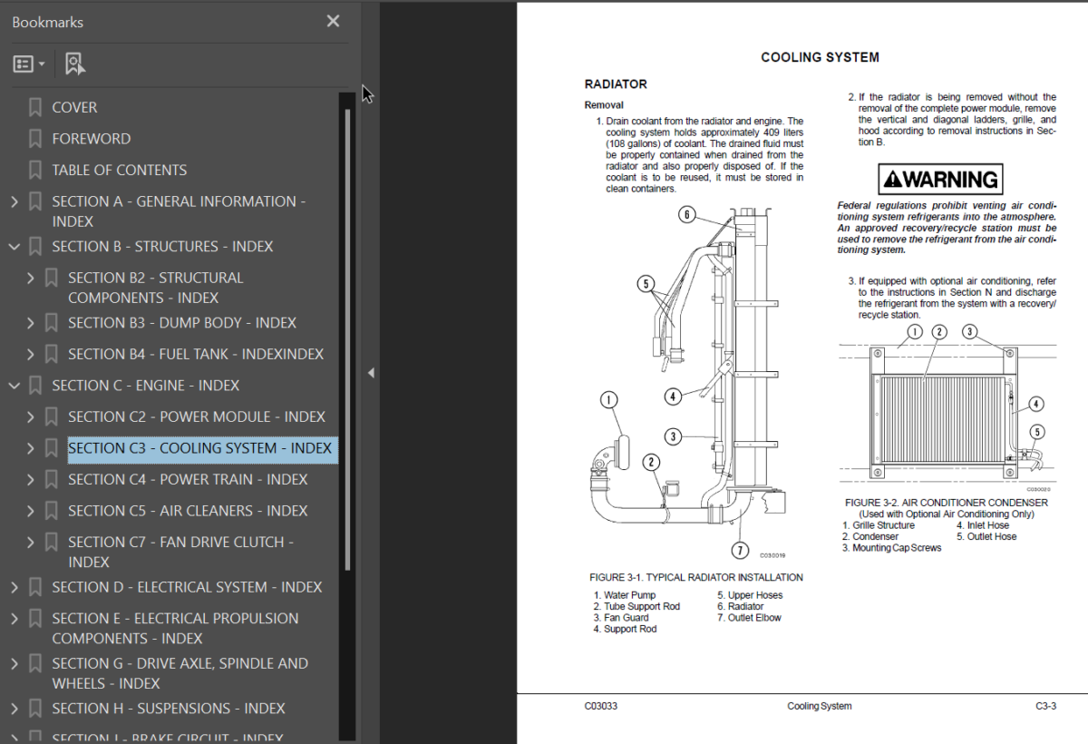 Komatsu 730E (A30427 - A30538) Shop Manual