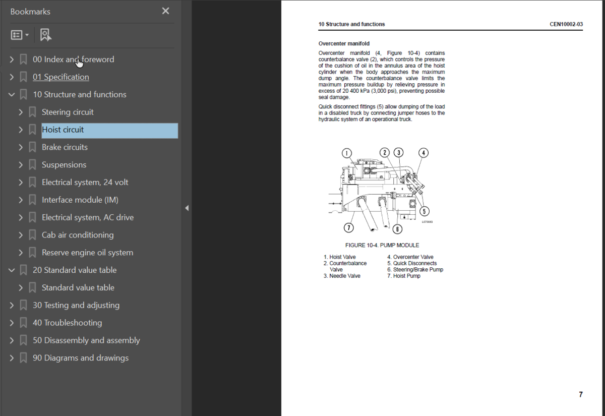 Komatsu 960E-2 (A30027 - A30073) Shop Manual