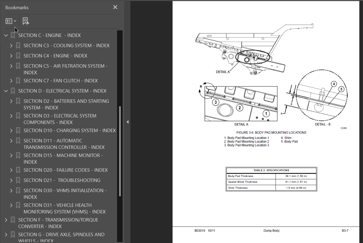 Komatsu HD1500-7 (A30001-A30048 A30056-A30057 A30065-A30066 A30071-A30072 A30076-A30077 A30081-A30084) Shop Manual