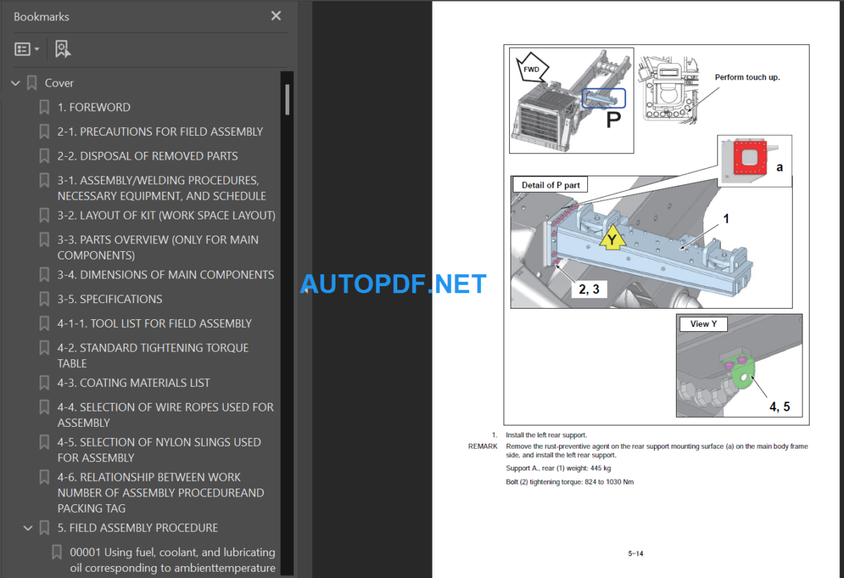 HD785-8E0 Shop Manual