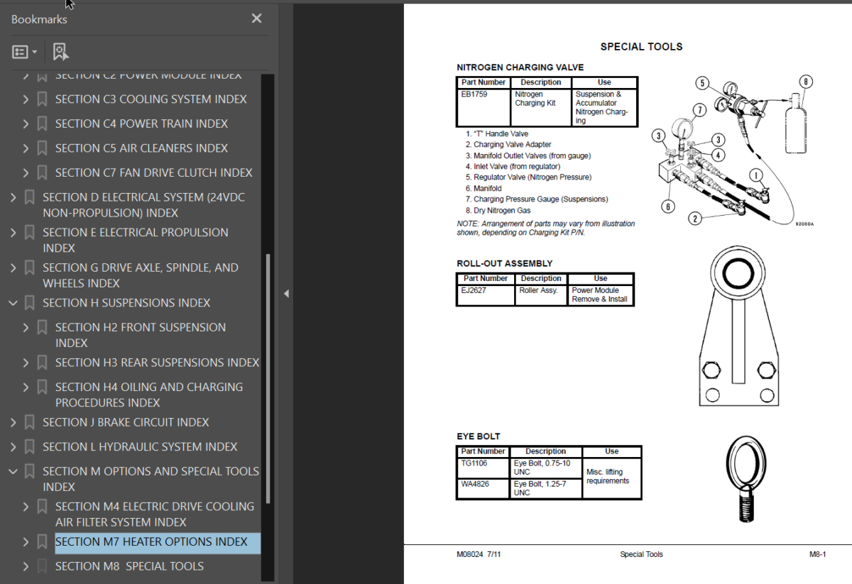 Komatsu 730E TROLLEY (A30431 A30432 A30460 A30461 A30463 A30464 & A30467 - A30469) Shop Manual