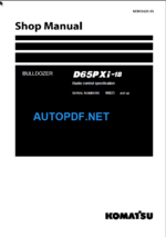 D65PXi-18 Shop Manual (90023 and up)