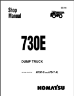 Komatsu 730E (AFE47-B thru AFE47-AL) Shop Manual