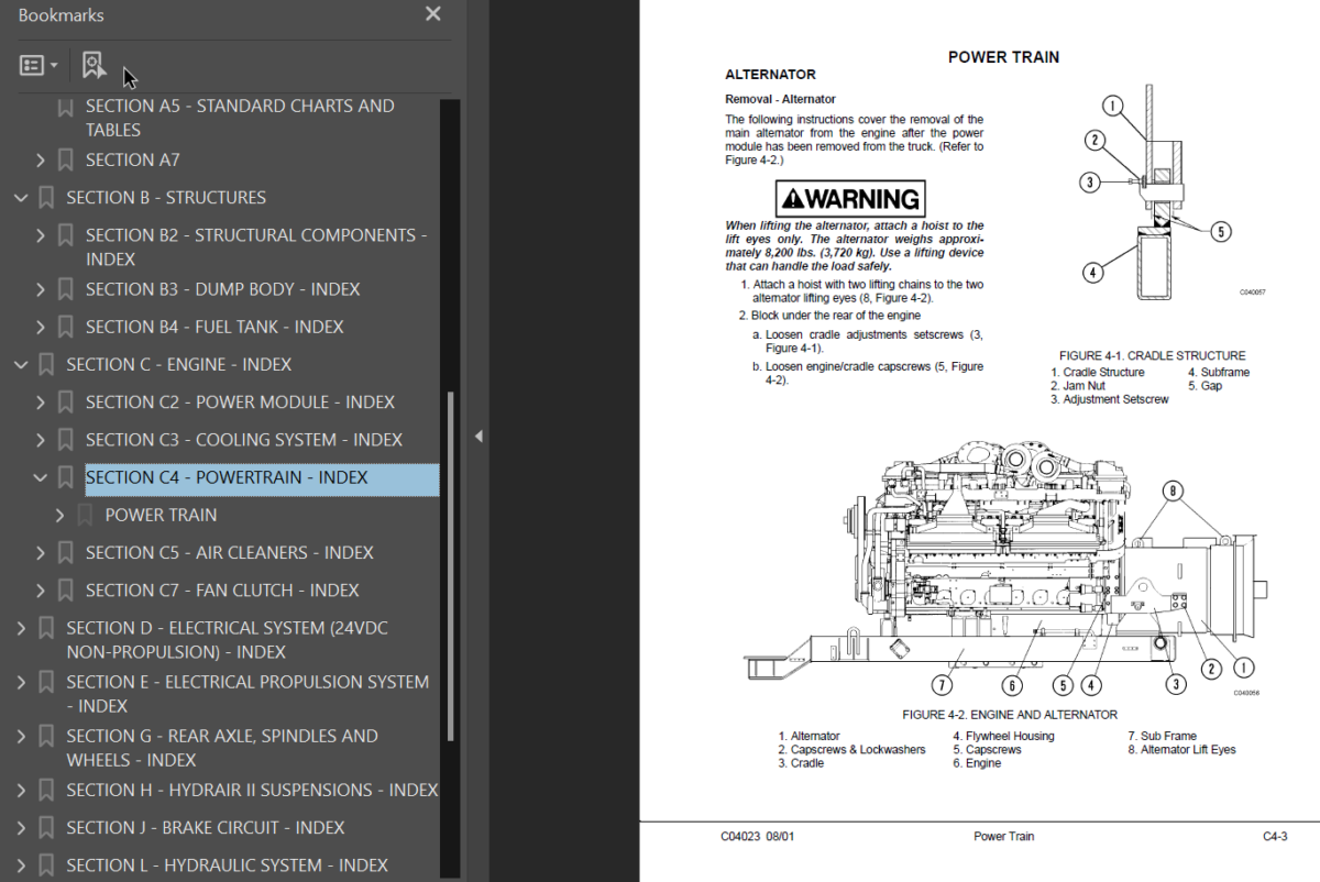 Komatsu 930E-2 (A30121 - A30155 wCUMMINS QSK-60 Engine) Shop Manual